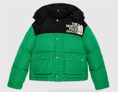 north face gucci coat cardi b|north face Gucci coat women's.